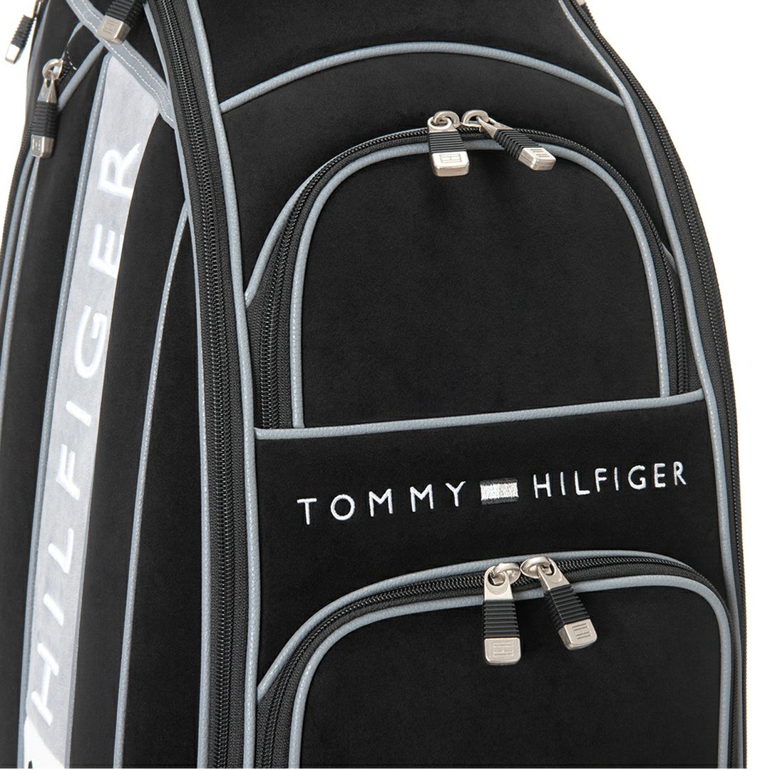 TOMMY HILFIGER GOLF メンズ レディース ユニセックス キャディバッグ ブラック