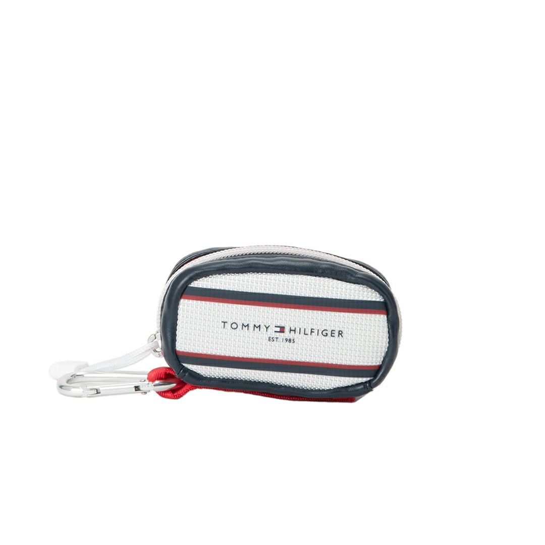 [トミーヒルフィガー]ボールポーチ エッセンシャル　トリコロール
