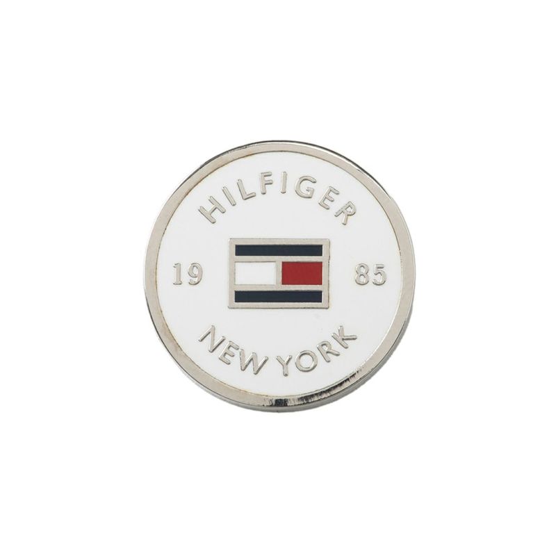 [トミーヒルフィガー]グリーンフォークマーカー　ホワイト