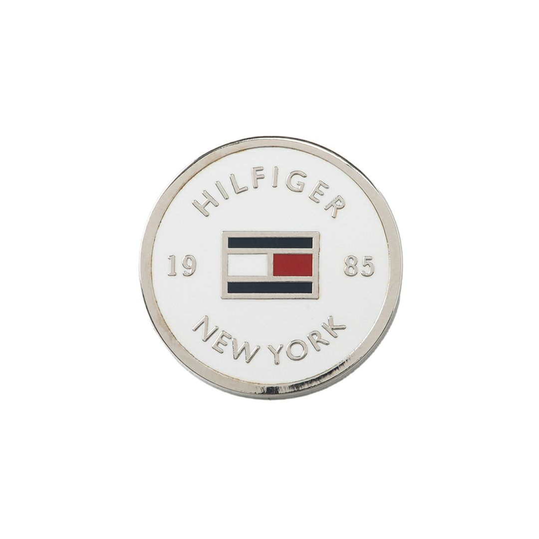 [トミーヒルフィガー]グリーンフォークマーカー　ホワイト