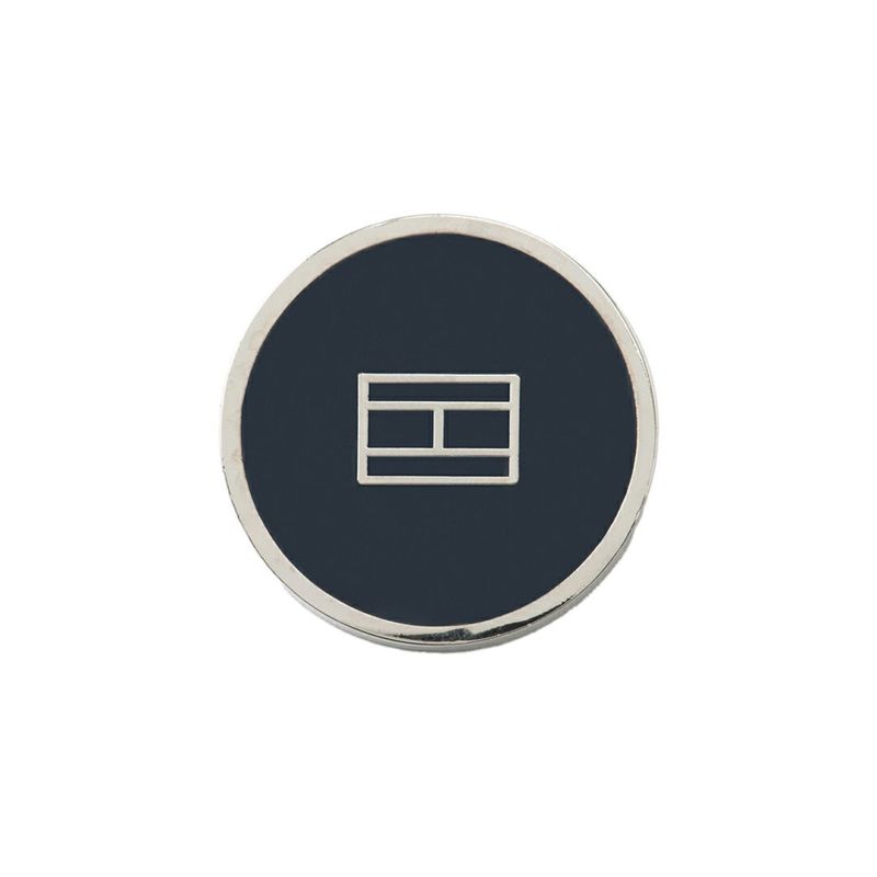 [トミーヒルフィガー]グリーンフォークマーカー　ネイビー