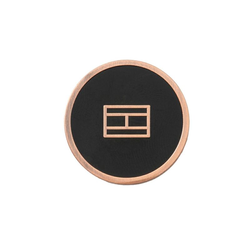 [トミーヒルフィガー]グリーンフォークマーカー　ブロンズ