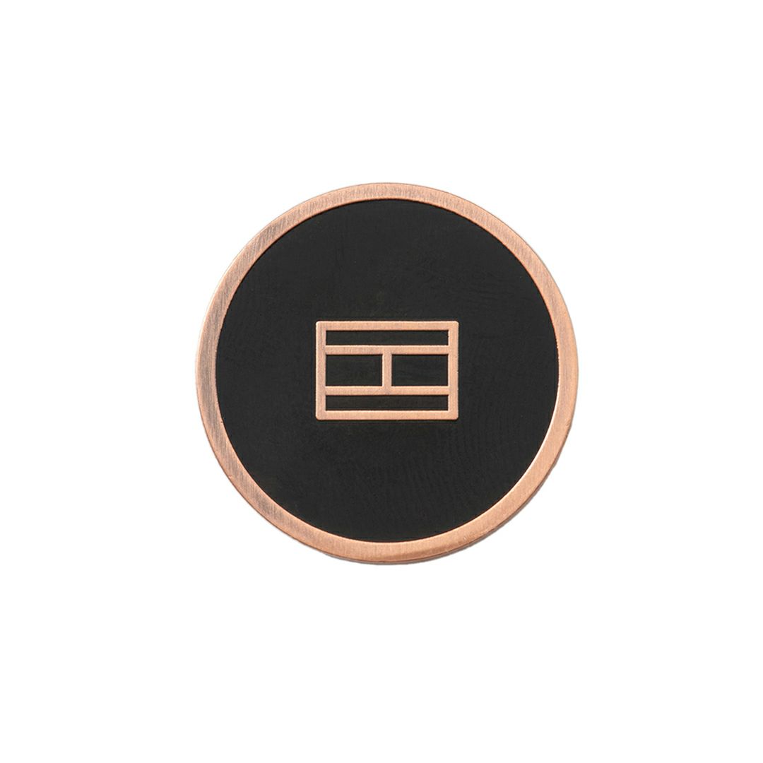 [トミーヒルフィガー]グリーンフォークマーカー　ブロンズ