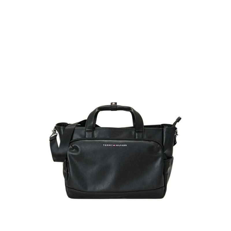 [トミーヒルフィガー]トートバッグ ユースフル　ブラック