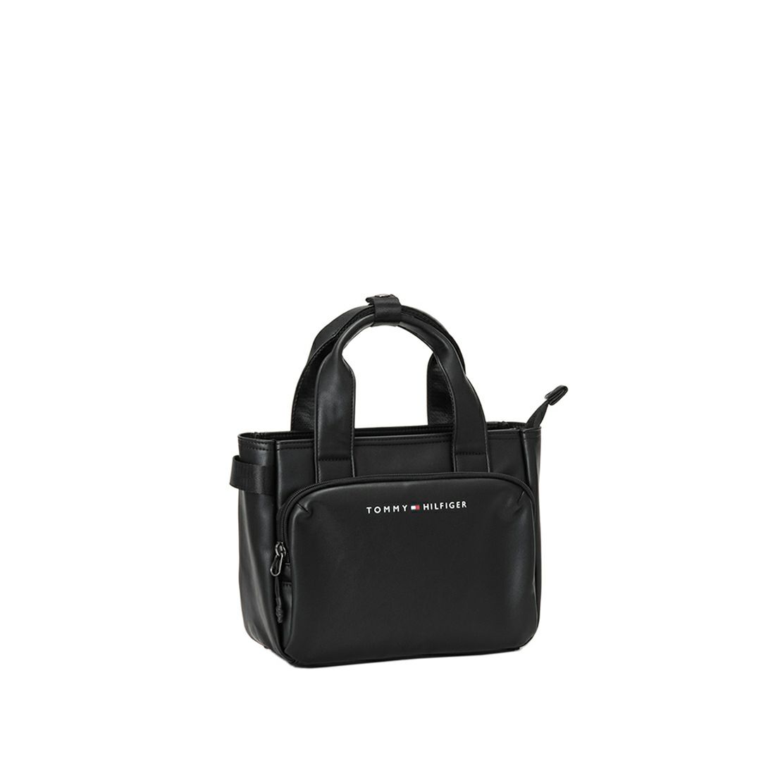 [トミーヒルフィガー]ラウンドバッグ ユースフル　ブラック