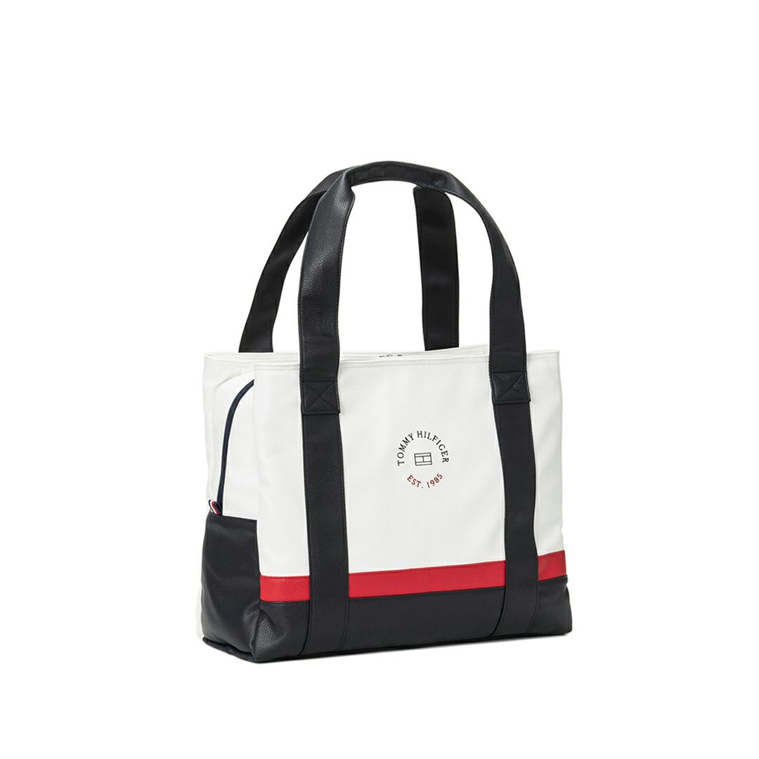 [トミーヒルフィガー]トートバッグ フラッグロゴ　トリコロール