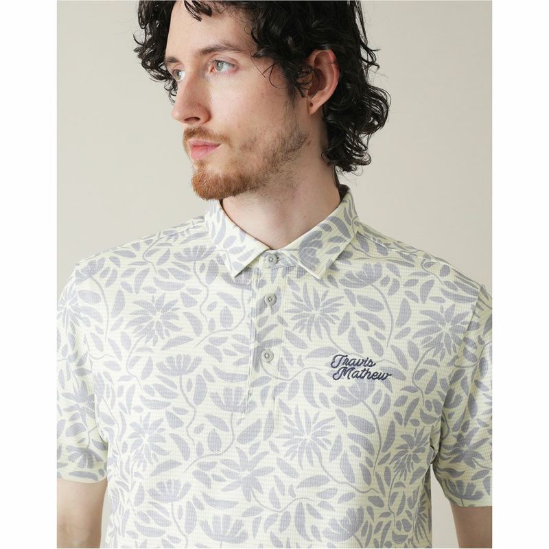 TRAVISMATHEW メンズ ポロシャツ イエロー