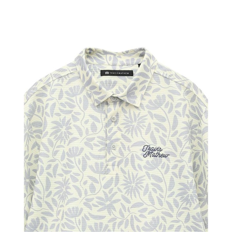 TRAVISMATHEW メンズ ポロシャツ イエロー