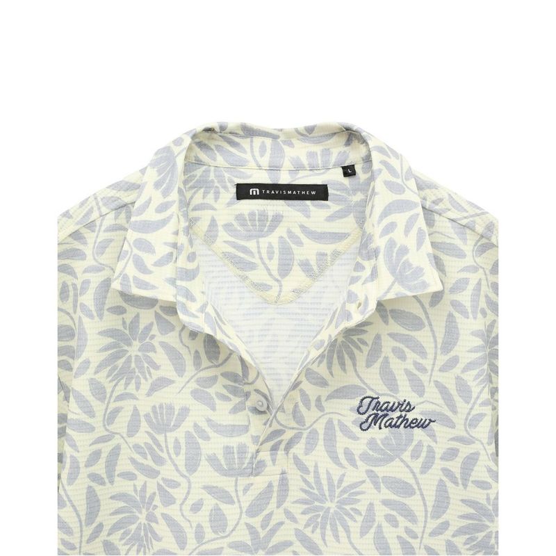 TRAVISMATHEW メンズ ポロシャツ イエロー
