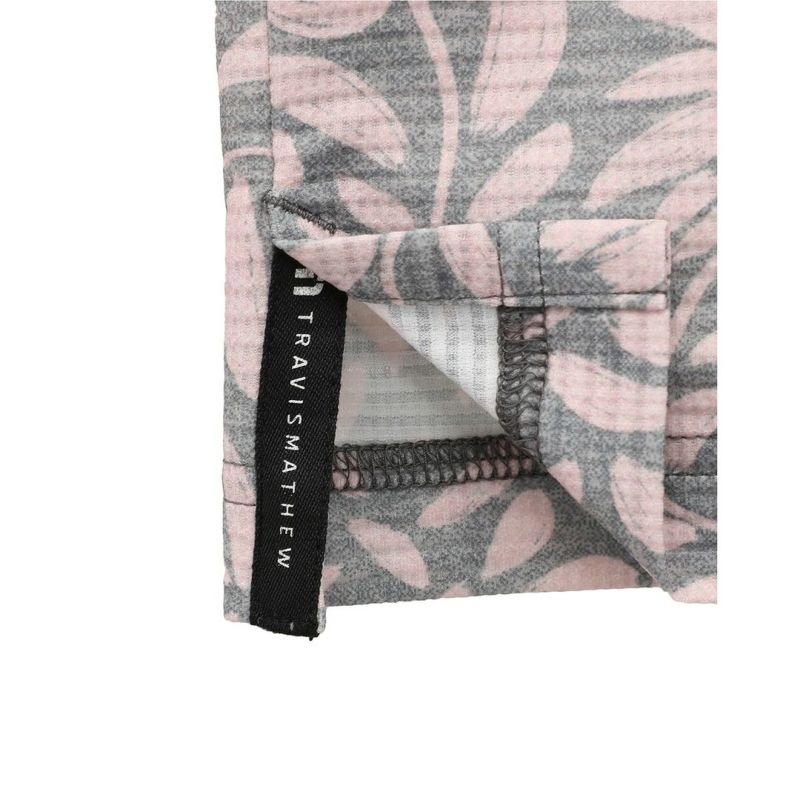TRAVISMATHEW メンズ ポロシャツ ローズピンク