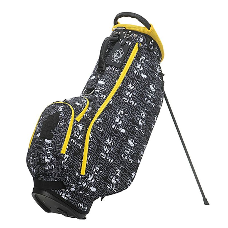 ディズニー DISNEY メンズ レディース ユニセックス MONOTONE MICKEY GOLF CADDIE BAG XYMG5SC1 詳細7