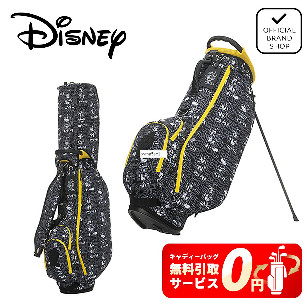 ディズニー DISNEY メンズ レディース ユニセックス MONOTONE MICKEY GOLF CADDIE BAG XYMG5SC1 詳細13
