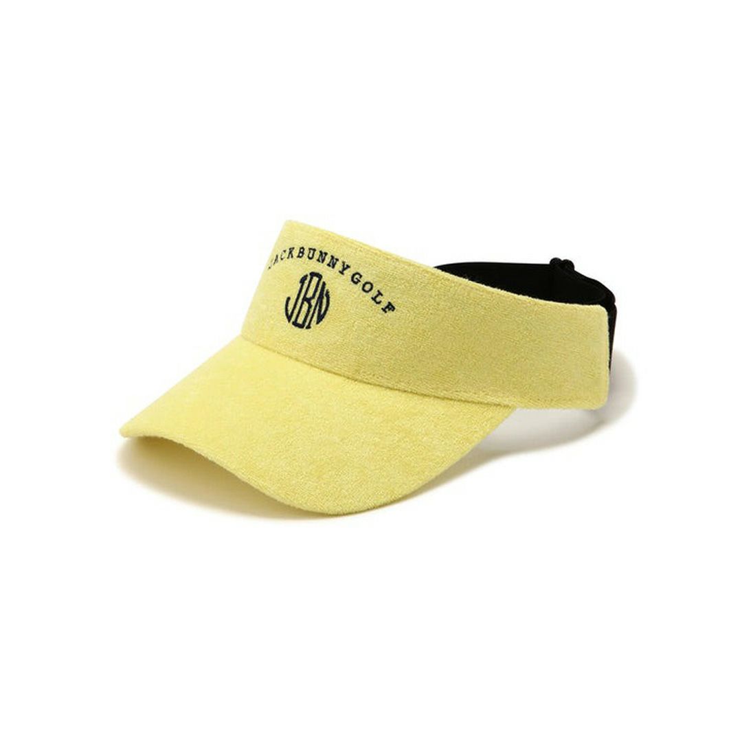 Jack Bunny ユニセックス バイザー イエロー