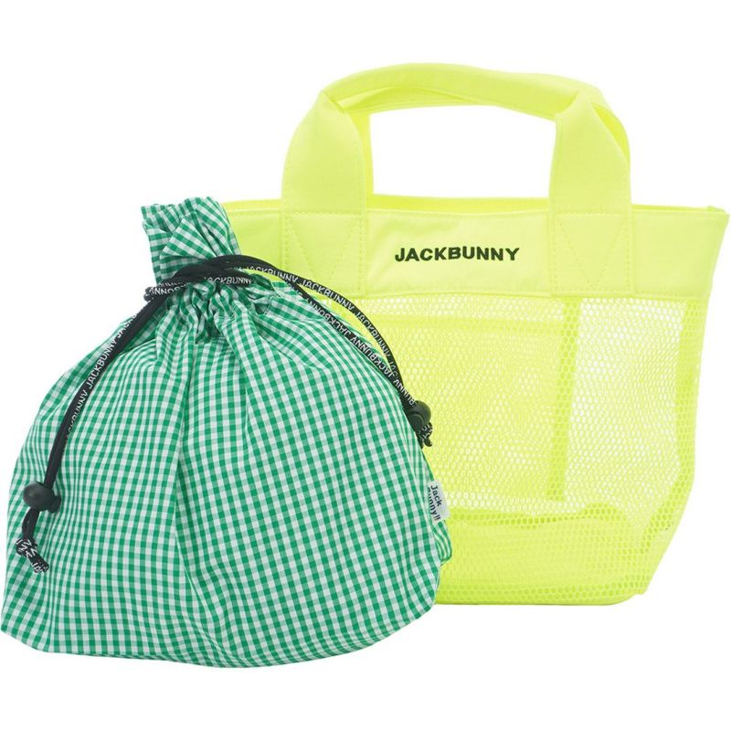 Jack Bunny ユニセックス ポーチ イエロー