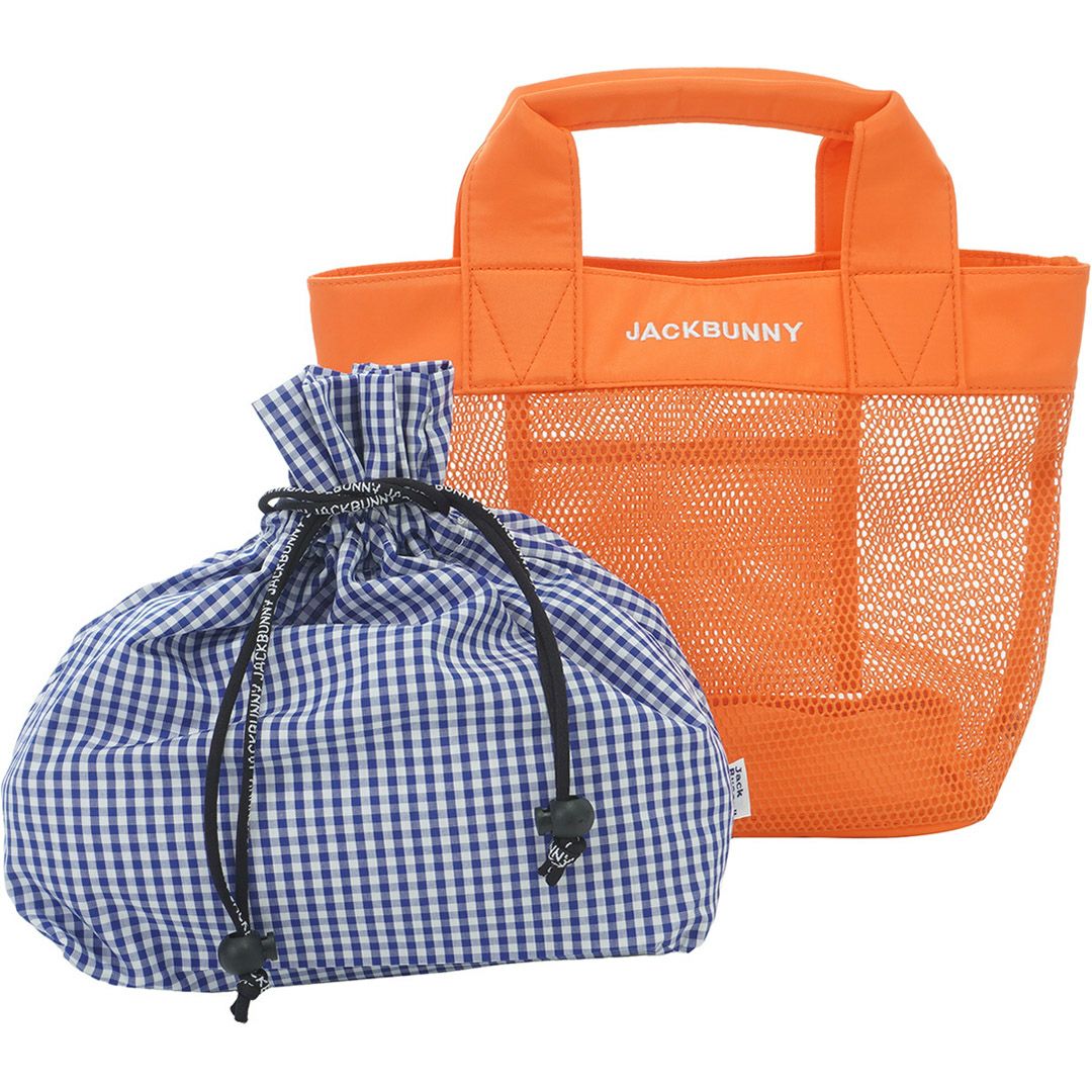 Jack Bunny ユニセックス ポーチ オレンジ