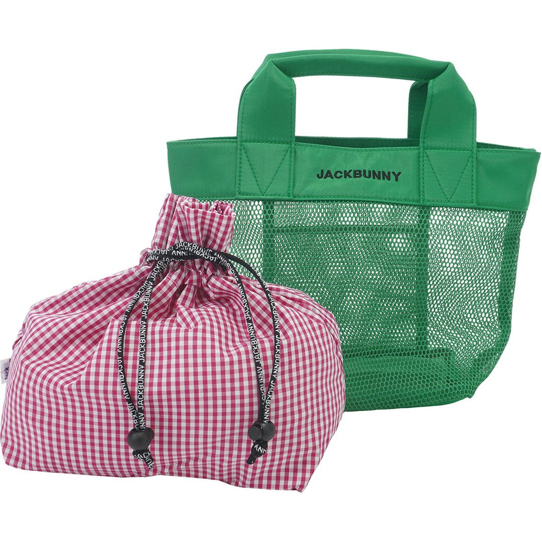 Jack Bunny ユニセックス ポーチ グリーン