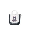 PsychoBunny ユニセックス メンズ レディース ラウンドバッグ ホワイト