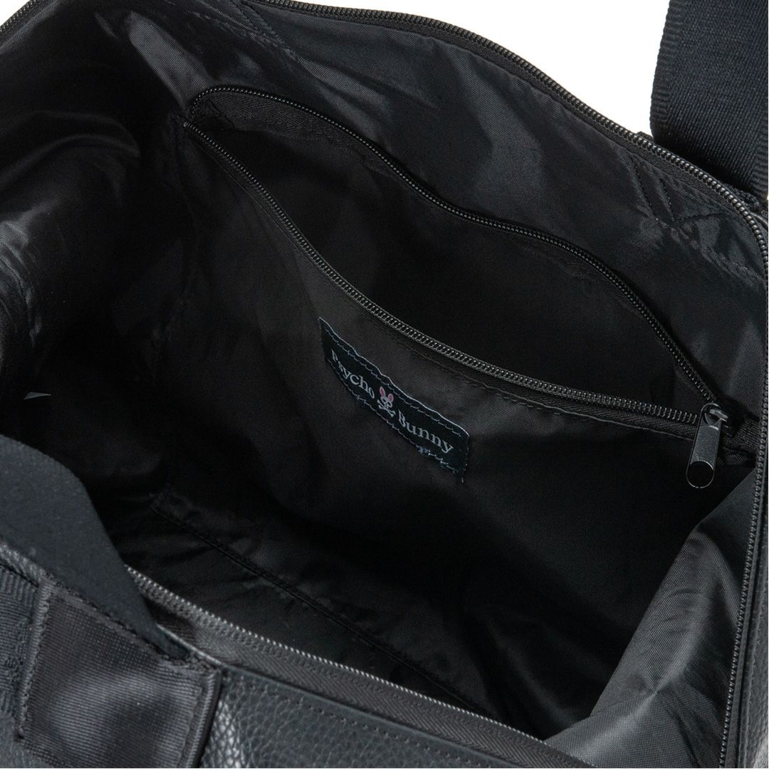 PsychoBunny ユニセックス メンズ レディース ボストンバッグ ブラック