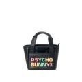 PsychoBunny ユニセックス メンズ レディース ラウンドバッグ ネイビー
