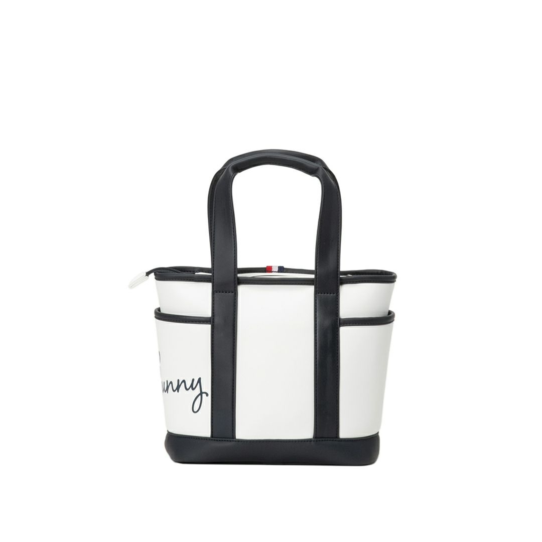 PsychoBunny ユニセックス メンズ レディース ラウンドバッグ ホワイト