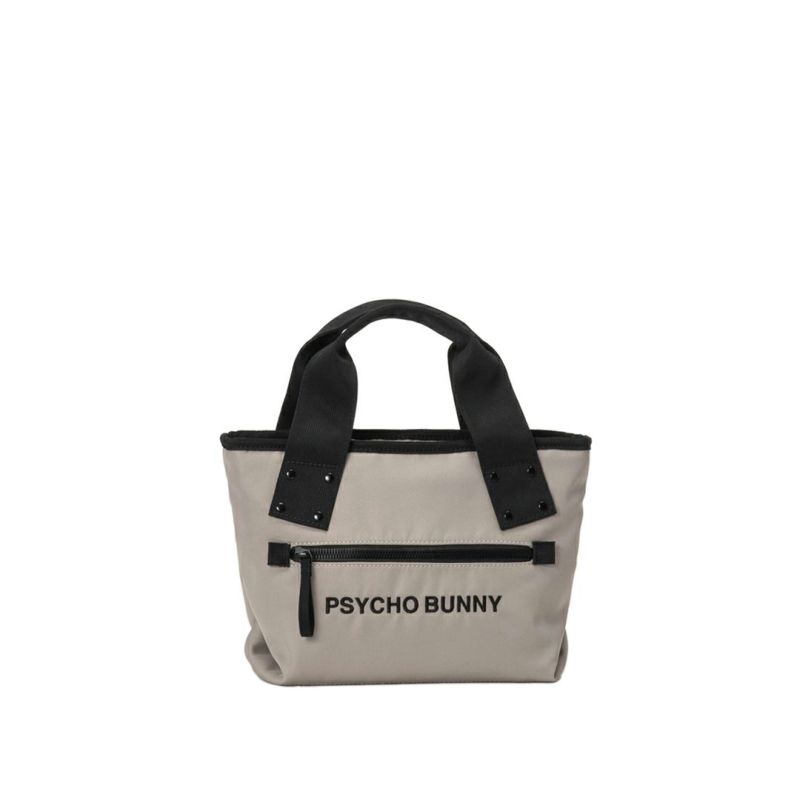 PsychoBunny ユニセックス メンズ レディース ラウンドバッグ ベージュ