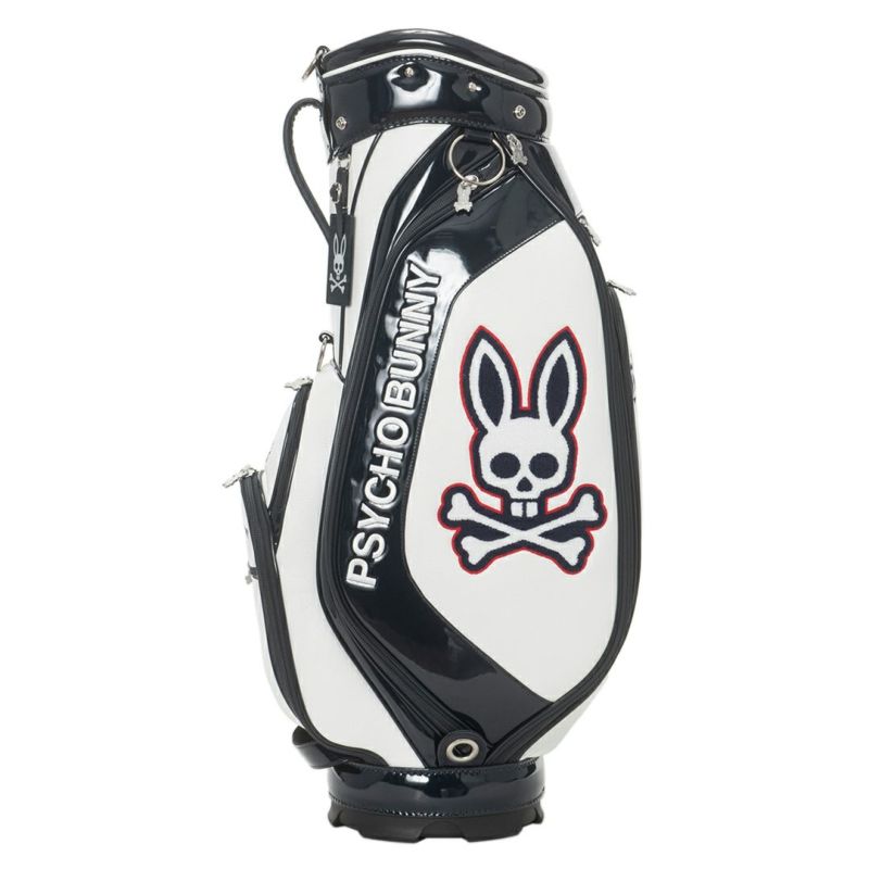 PsychoBunny ユニセックス メンズ レディース キャディバッグ ホワイト