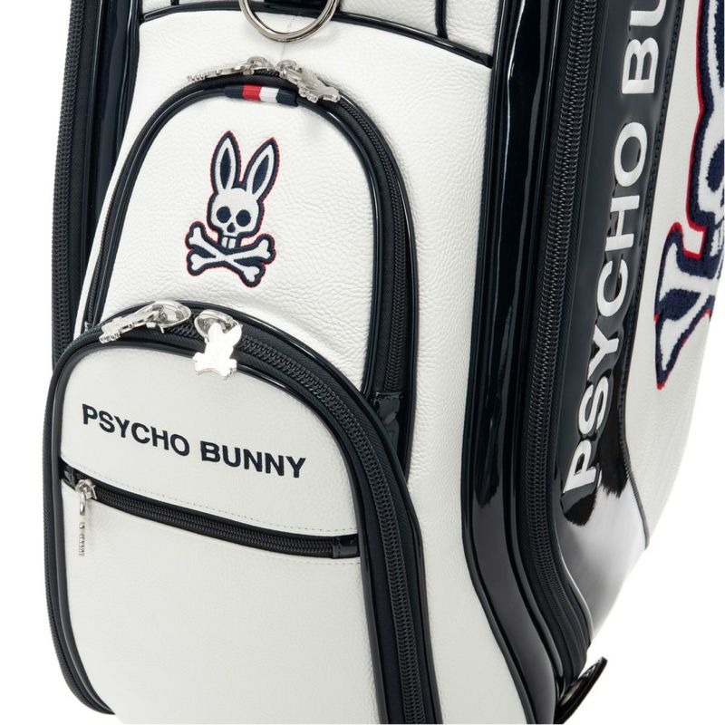 PsychoBunny ユニセックス メンズ レディース キャディバッグ ホワイト