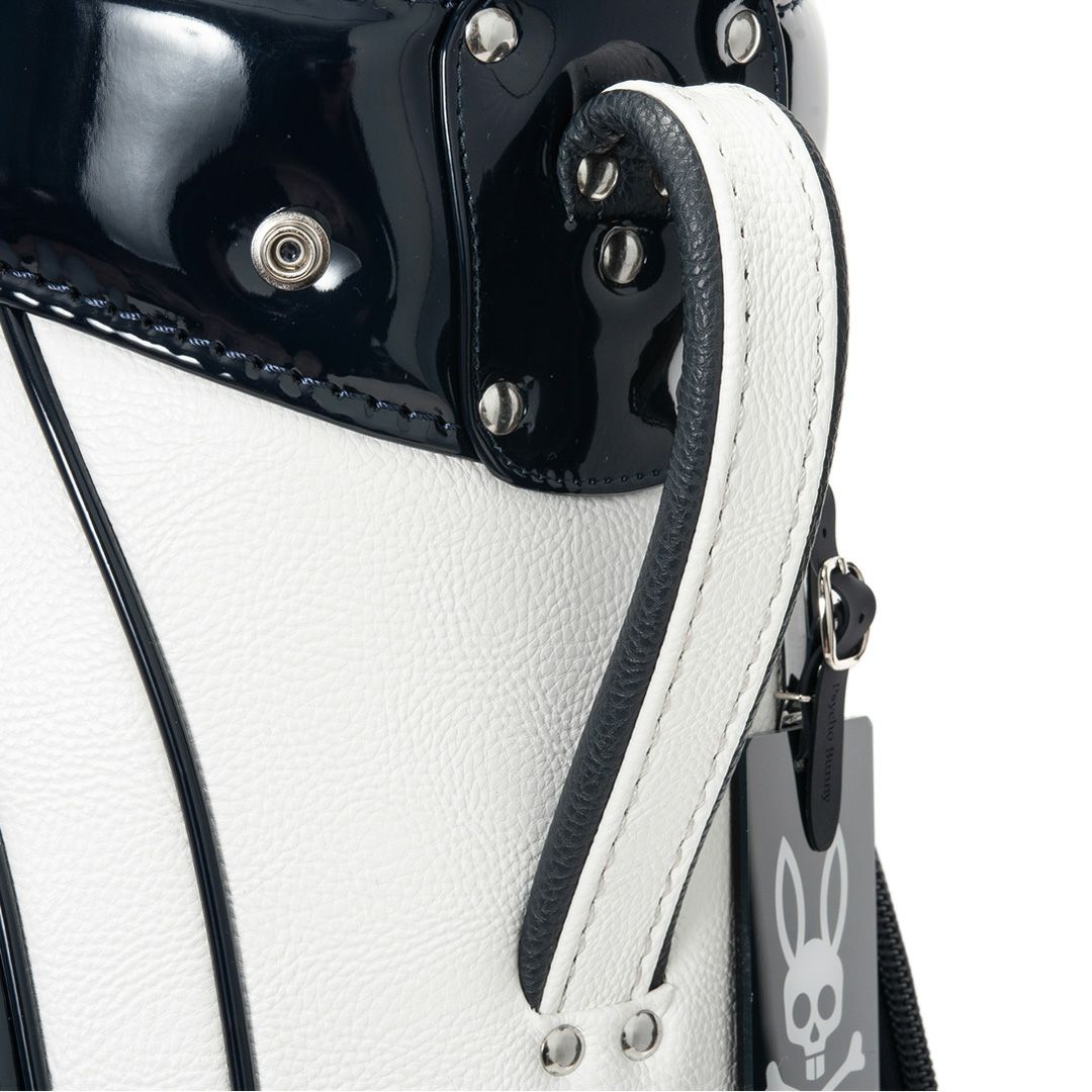 PsychoBunny ユニセックス メンズ レディース キャディバッグ ホワイト