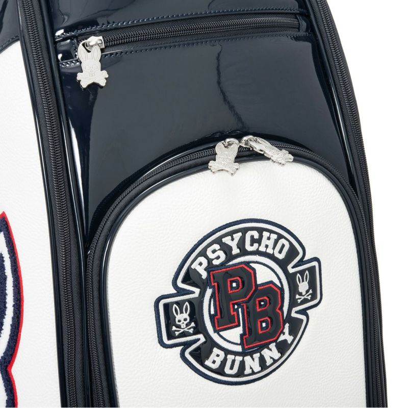 サイコバニー Psycho Bunny メンズ レディース ユニセックス カートキャディバッグ EXCLUSIVE EDITION PBMG5FC1 詳細13