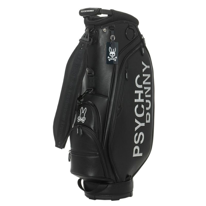 サイコバニー Psycho Bunny メンズ レディース ユニセックス カートキャディバッグ MONOTONE EDITION PBMG5FC2 詳細1