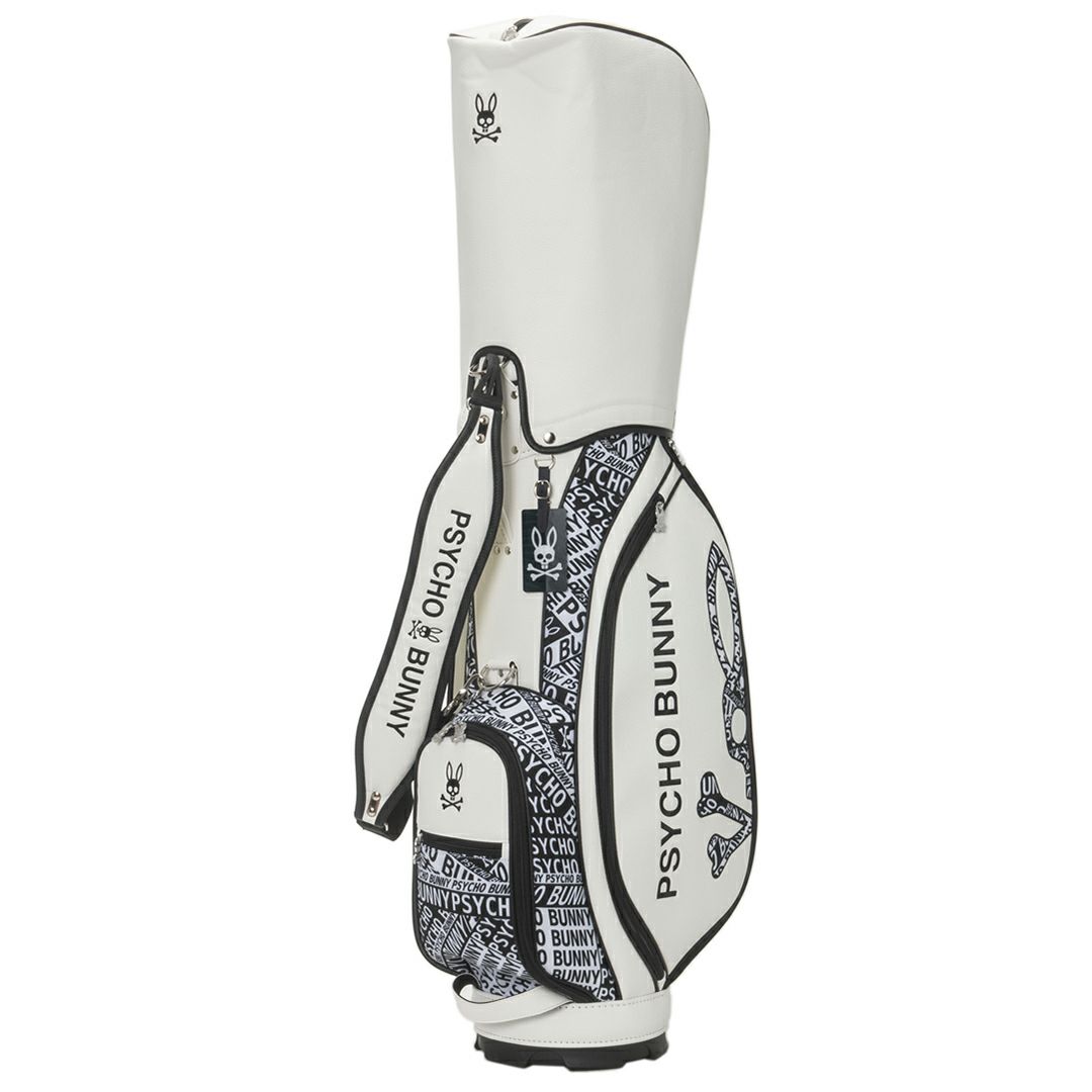 PsychoBunny ユニセックス メンズ レディース キャディバッグ ホワイト