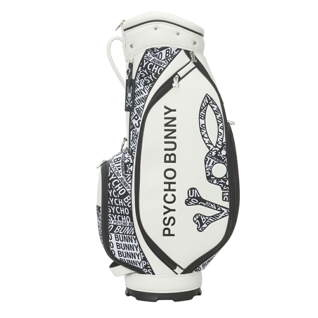 PsychoBunny ユニセックス メンズ レディース キャディバッグ ホワイト