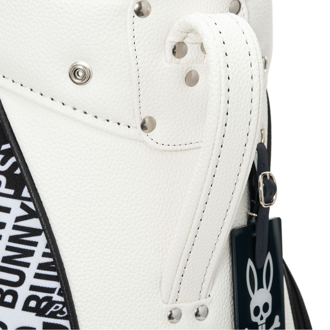 PsychoBunny ユニセックス メンズ レディース キャディバッグ ホワイト