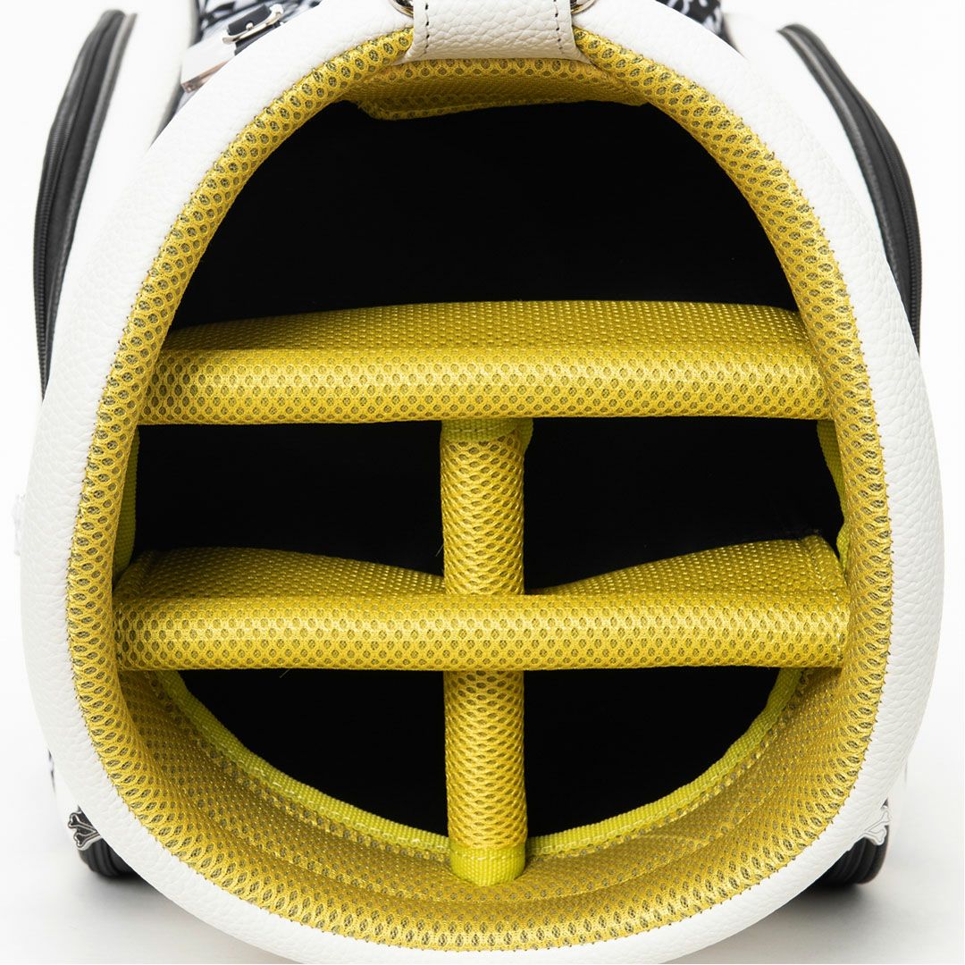 PsychoBunny ユニセックス メンズ レディース キャディバッグ ホワイト