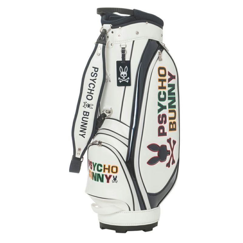 サイコバニー Psycho Bunny メンズ レディース ユニセックス カートキャディバッグ LOGOART PBMG5FC4 詳細1