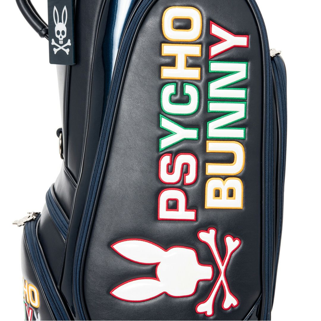 サイコバニー Psycho Bunny メンズ レディース ユニセックス カートキャディバッグ LOGOART PBMG5FC4 詳細12