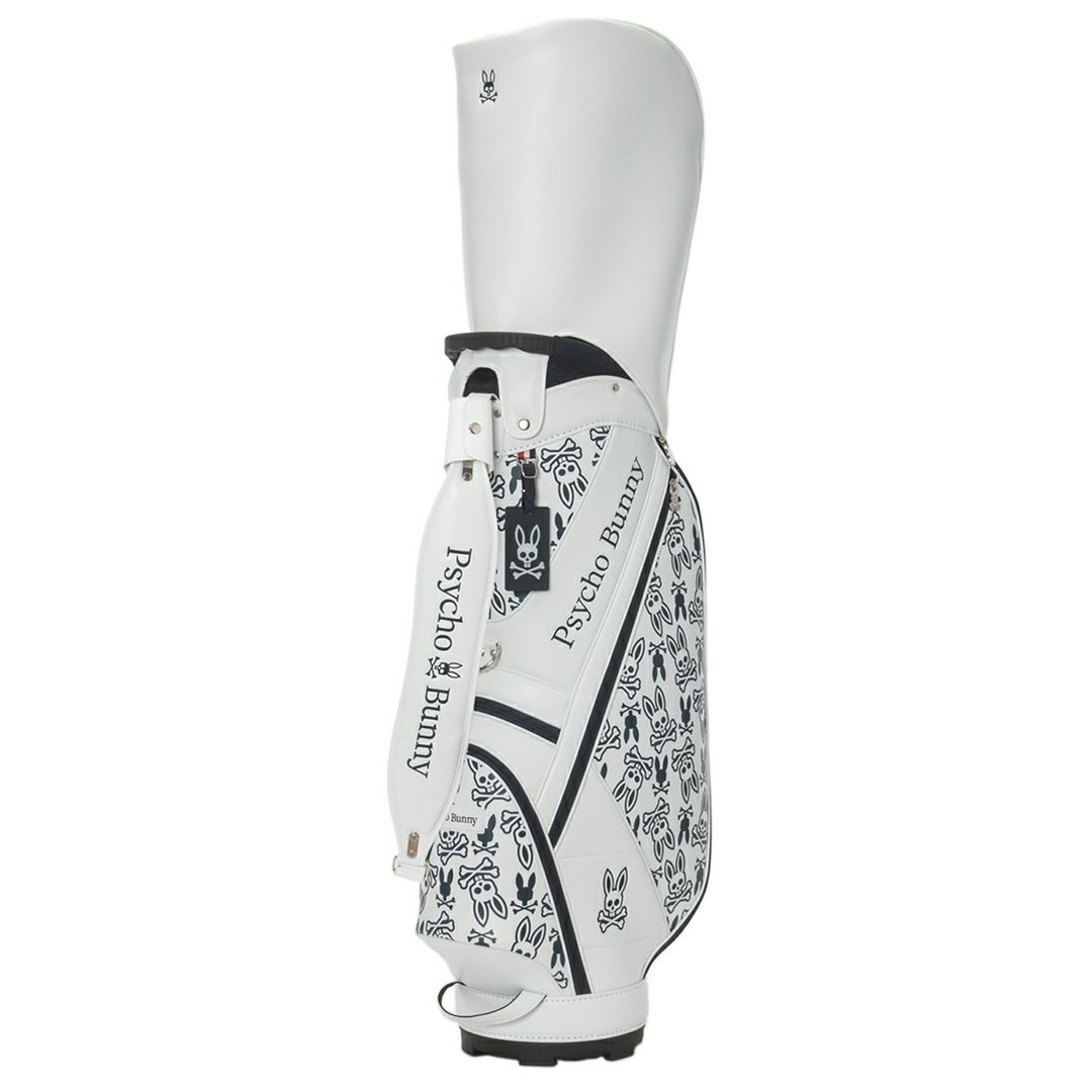 PsychoBunny ユニセックス メンズ レディース キャディバッグ ホワイト