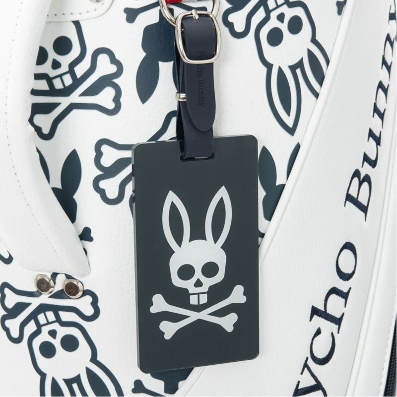PsychoBunny ユニセックス メンズ レディース キャディバッグ ホワイト