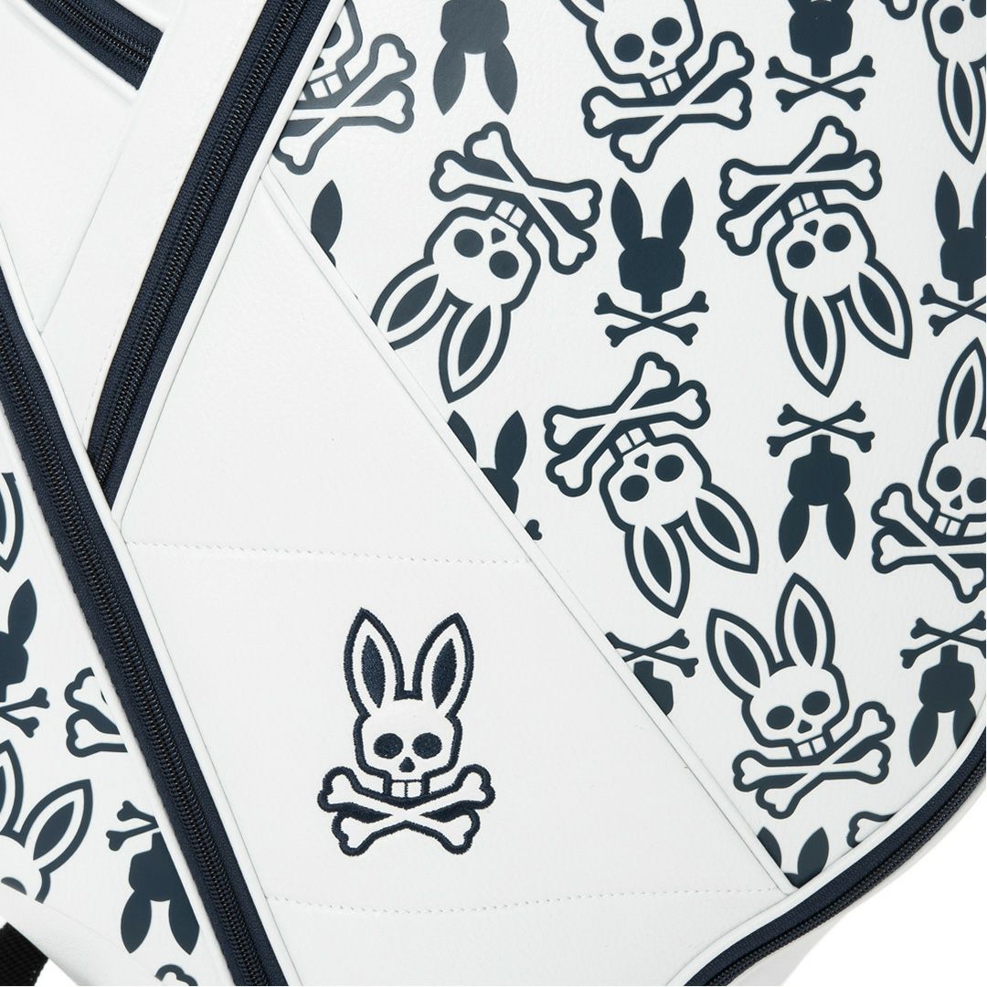 PsychoBunny ユニセックス メンズ レディース キャディバッグ ホワイト