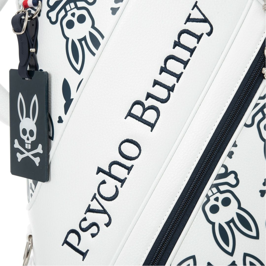 サイコバニー Psycho Bunny メンズ レディース ユニセックス カートキャディバッグ MONOGRAM PBMG5FC5 詳細13