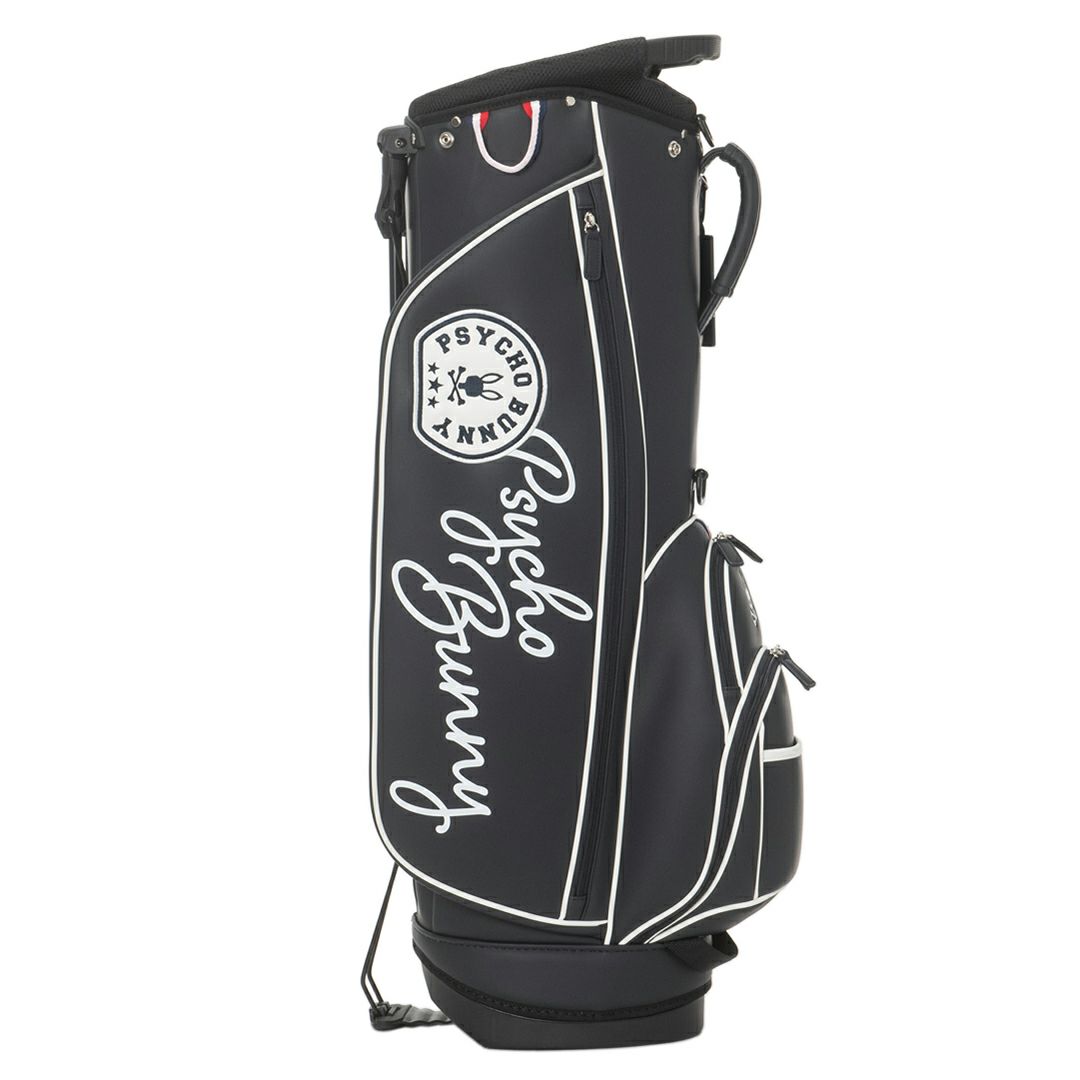 PsychoBunny ユニセックス メンズ レディース スタンドキャディバッグ ネイビー