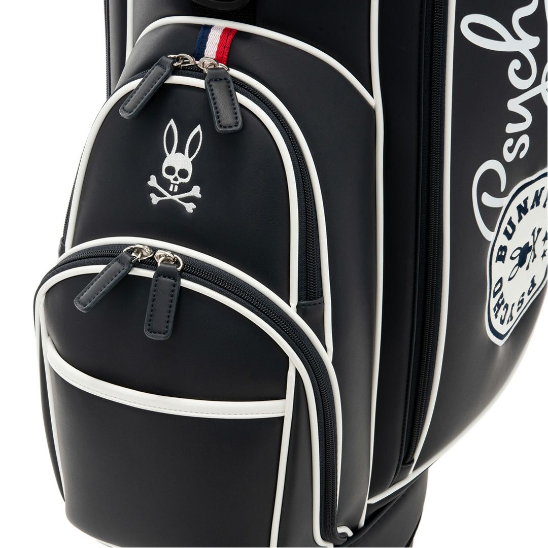 PsychoBunny ユニセックス メンズ レディース スタンドキャディバッグ ネイビー