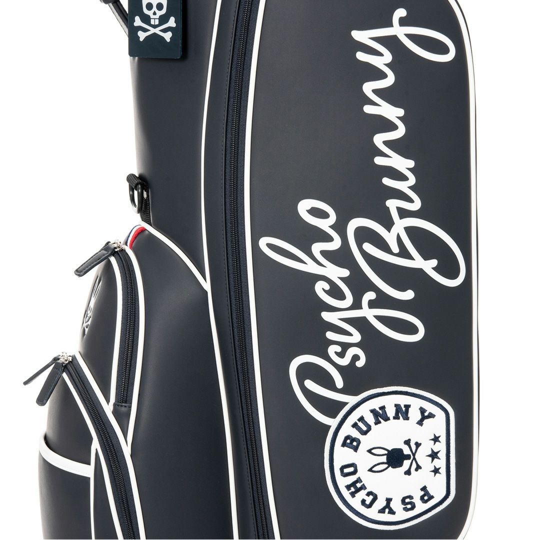 PsychoBunny ユニセックス メンズ レディース スタンドキャディバッグ ネイビー