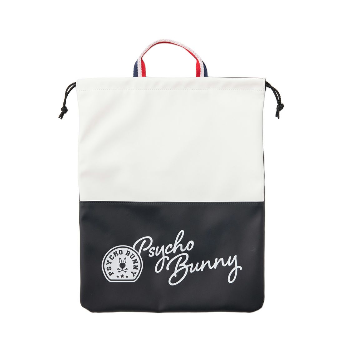 PsychoBunny ユニセックス メンズ レディース  シューズケース マルチケース ネイビー ホワイト