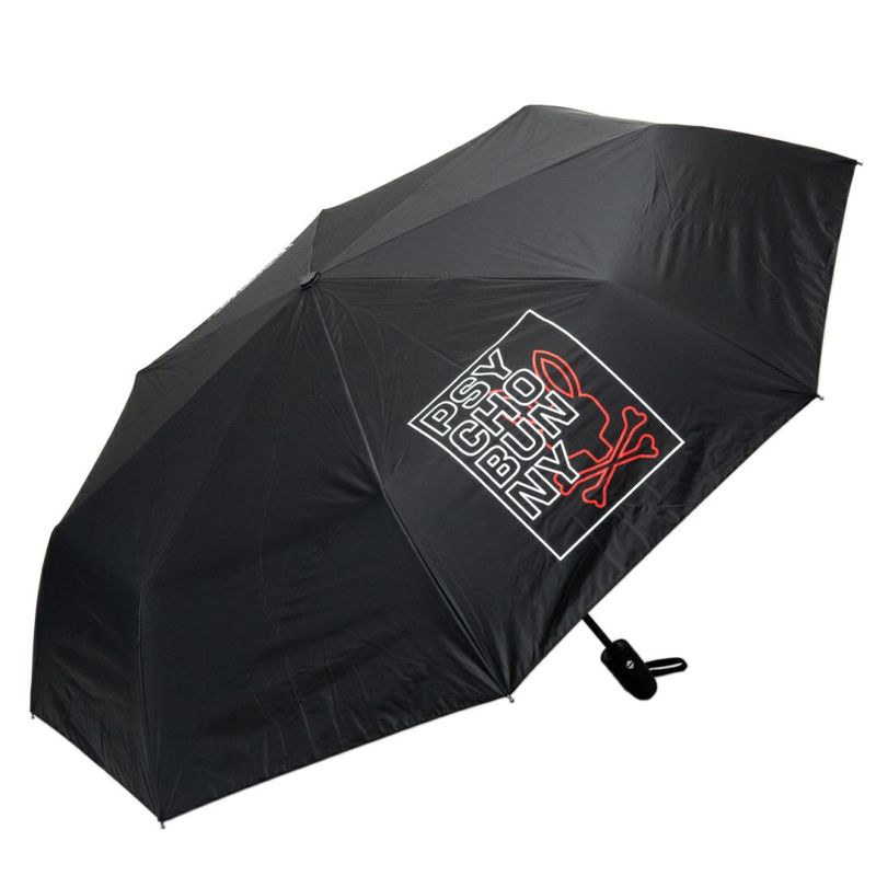 サイコバニー Psycho Bunny メンズ レディース ユニセックス ゴルフアンブレラ 折り畳ワンタッチタイプ PBMG5FEX 詳細1