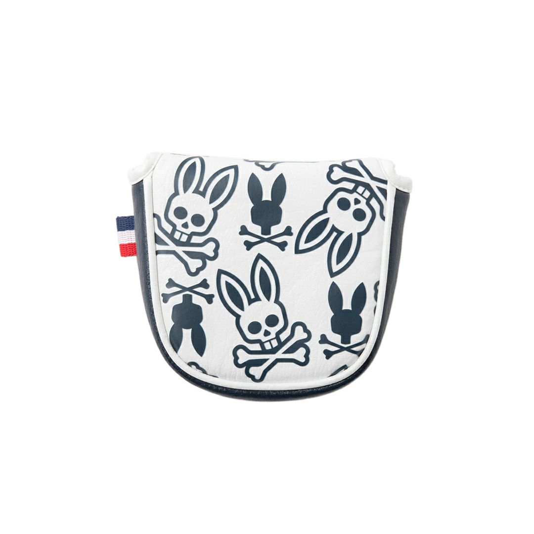 PsychoBunny ユニセックス メンズ レディース パターカバー マレット型 ホワイト