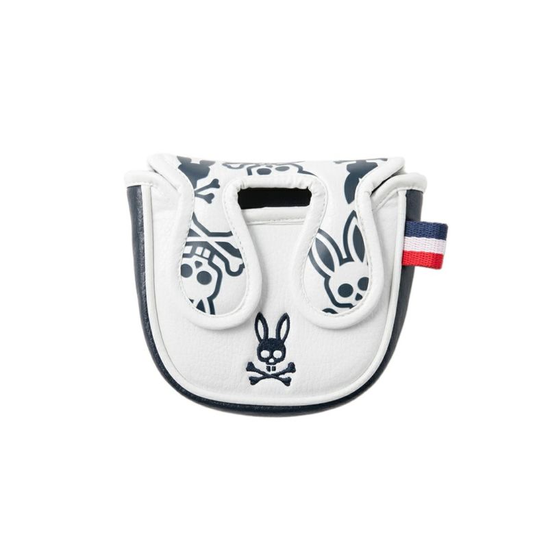 PsychoBunny ユニセックス メンズ レディース パターカバー マレット型 ホワイト