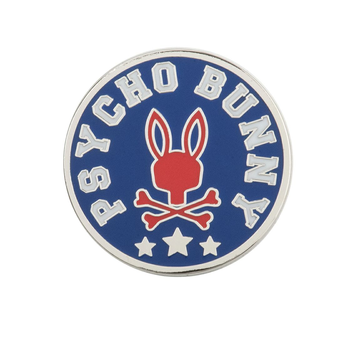 PsychoBunny ユニセックス メンズ レディース ゴルフマーカー ブルー