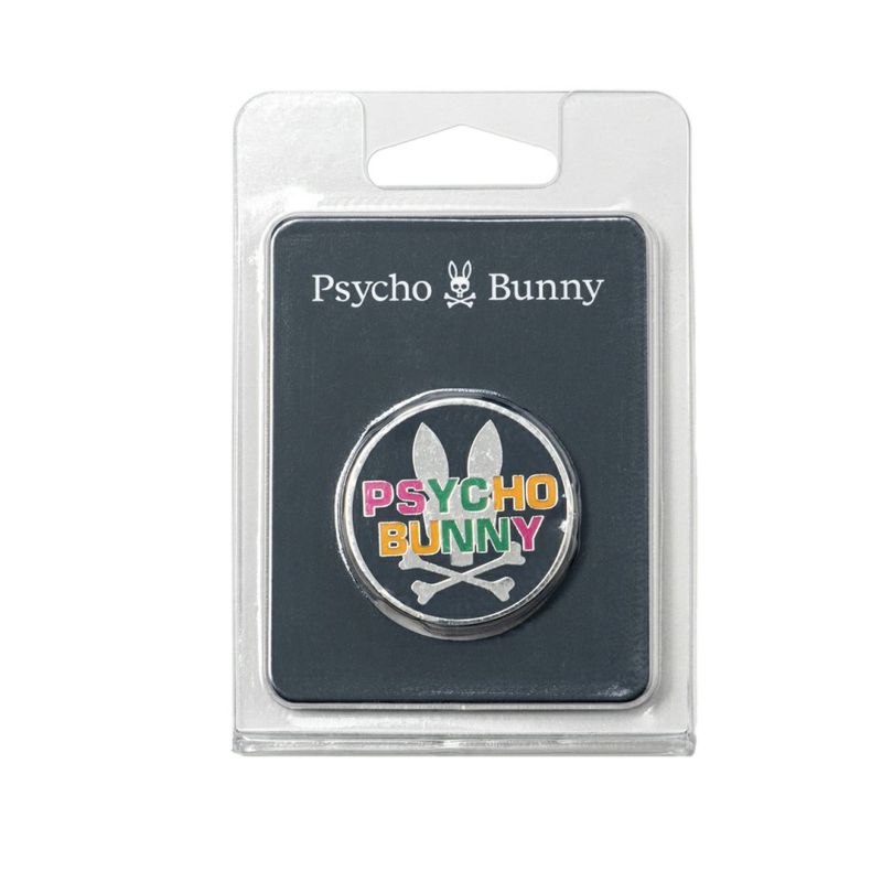 PsychoBunny ユニセックス メンズ レディース ゴルフマーカー パッケージ入り ネイビー
