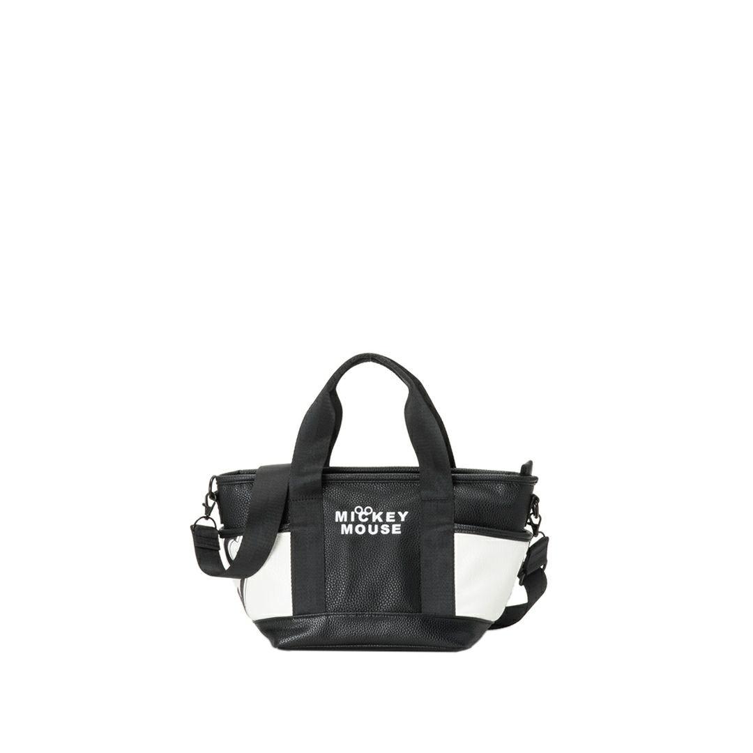 ディズニー DISNEY メンズ レディース ユニセックス MONOCHROME MICKEY GOLF ROUND BAG XYMG5FB2 詳細1